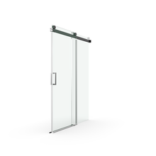 Load image into Gallery viewer, 68” to 72 ”x 76“ Sliding Frameless Soft-Close Shower Door