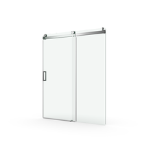 Load image into Gallery viewer, 56 to 60"x 76" H Sliding Frameless Soft-Close Shower Door with Tampered Glass