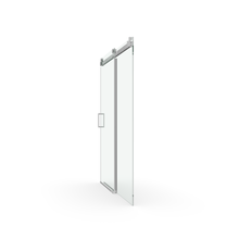 Load image into Gallery viewer, 68“ to 72” x 76“ Sliding Frameless Soft-Close Shower Door in Brushed Nickel