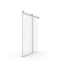 Load image into Gallery viewer, 56” to 60” x 76“ Sliding Frameless Soft-Close Shower Door with Tampered Glass