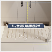 Load image into Gallery viewer, 60" 76" Frameless Shower Door with Stainless Steel & Explosion-Proof Glass