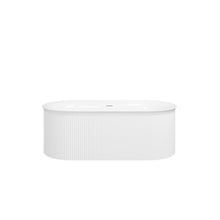 Load image into Gallery viewer, 67" Acrylic Freestanding Bathtub-Acrylic Soaking Tubs With Integrated Slotted Overflow and Brushed Nickel Toe-tap Drain