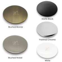 Load image into Gallery viewer, Pop-up Drain for FerdY Freestanding Bathtub, Chrome, cUPC Certification