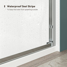 Load image into Gallery viewer, 56"-60" x 75" Semi-Frameless Shower Door, Double Sliding Shower Door