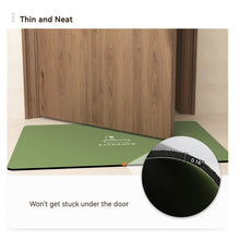 Load image into Gallery viewer, FerdY 16"×24" Quick Drying Bath Mat Bath Rug Green