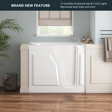 Load image into Gallery viewer, FerdY Floridian 52" x 30" Walk-in Whirlpool Bathtub with Right-Side Door Opening