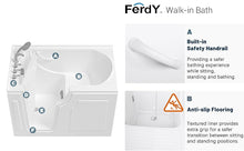 Load image into Gallery viewer, Floridian 56" Walk-in Bathtub with Left-Side Door Opening