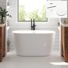 Load image into Gallery viewer, Bali 47'' x 25'' Freestanding Soaking Bathtub - White Drain