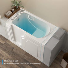 Load image into Gallery viewer, Floridian 56" Walk-in Bathtub with Left-Side Door Opening