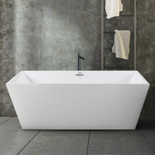 Load image into Gallery viewer, Palawan 59" x 30" freestanding bathtub rectangle contemporary tub