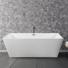 Load image into Gallery viewer, Palawan 59" x 30" freestanding bathtub rectangle contemporary tub