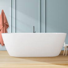 Load image into Gallery viewer, Bali 67" x 30" freestanding oval bath - brushed nickel drain - FERDY BATH