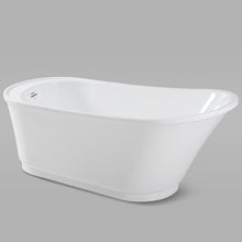 Load image into Gallery viewer, Langkawi 69" x 30" freestanding bath in slipper style, deck mounted faucet ready - FERDY BATH