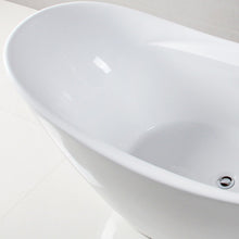 Load image into Gallery viewer, Boracay 68" x 29" freestanding bath with center toe-tap drain - FERDY BATH