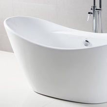 Load image into Gallery viewer, Boracay 68" x 29" freestanding bath with center toe-tap drain - FERDY BATH