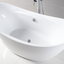 Load image into Gallery viewer, Boracay 68" x 29" freestanding bath with center toe-tap drain - FERDY BATH