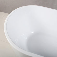 Load image into Gallery viewer, Shangri-La 59" x 30" freestanding oval bath - FERDY BATH