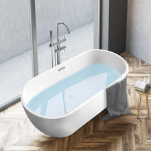Load image into Gallery viewer, Bali 55" x 28" freestanding oval bath - FERDY BATH