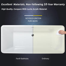 Load image into Gallery viewer, Sentosa 67" x 30" freestanding straight bath - FERDY BATH
