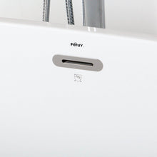 Load image into Gallery viewer, Tamago 55" x 30" freestanding bath with center toe-tap drain - FERDY BATH