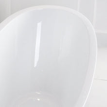 Load image into Gallery viewer, Naha 67" x 31" freestanding bath with center toe-tap drain - FERDY BATH