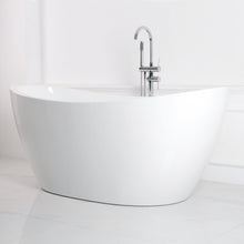 Load image into Gallery viewer, Naha 67" x 31" freestanding bath with center toe-tap drain - FERDY BATH