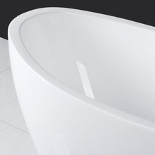 Load image into Gallery viewer, Naha 67" x 31" freestanding bath with brushed nickel drain - FERDY BATH