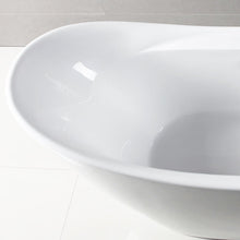Load image into Gallery viewer, Boracay 68" x 29" freestanding bath with brushed nickel drain - FERDY BATH