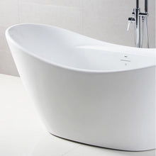Load image into Gallery viewer, Boracay 68" x 29" freestanding bath with brushed nickel drain - FERDY BATH