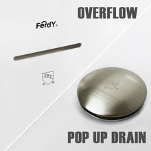 Load image into Gallery viewer, Palawan 59" x 30" freestanding bathtub rectangle contemporary tub - brushed nickel drain