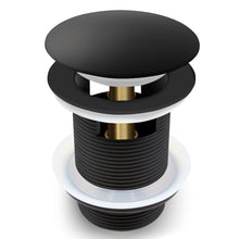 Load image into Gallery viewer, Pop-up Drain for FerdY Freestanding Bathtub, Matte Black Finish, cUPC Certification