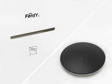 Load image into Gallery viewer, Naha 67" x 31" freestanding bathtub with matte black drain
