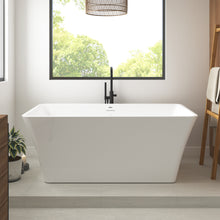 Load image into Gallery viewer, Sentosa 59" x 30" freestanding straight bath
