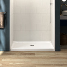 Load image into Gallery viewer, FerdY 48&quot; x 32&quot; Acrylic Single Threshold Shower Base with Center Drain
