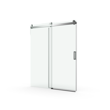 Load image into Gallery viewer, 56 to 60&quot;x 76&quot; H Sliding Frameless Soft-Close Shower Door with Tampered Glass
