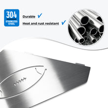Load image into Gallery viewer, FerdY 2-Pack 10" Brushed Nickel Recessed Corner Shower Shelf, for Tiled Bathroom Walls, Floating Shelf, 304 Stainless Steel Shower Caddy Storage Shelves, No Drilling Required, Rugby Diamond

