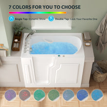 Load image into Gallery viewer, FerdY Floridian 55" x 33" Walk-in Whirlpool Bathtub Left-Side Door Opening
