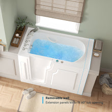 Load image into Gallery viewer, FerdY Floridian 55" x 33" Walk-in Whirlpool Bathtub Left-Side Door Opening
