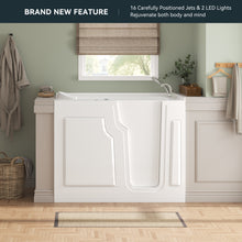 Load image into Gallery viewer, FerdY Floridian 55" x 33" Walk-in Whirlpool Bathtub Right-Side Door Opening
