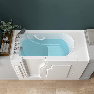 Floridian 52" Walk-in Bathtub with Left-Side Door Opening