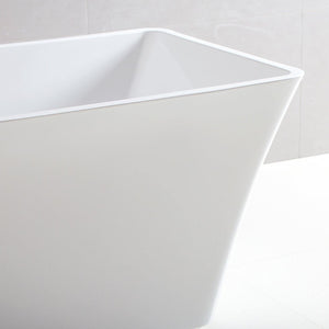 Sentosa 59" x 30" freestanding straight bath - FERDY BATH