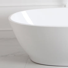 Load image into Gallery viewer, Koh Samui 65&quot; x 32&quot; freestanding bath with center toe-tap drain - FERDY BATH
